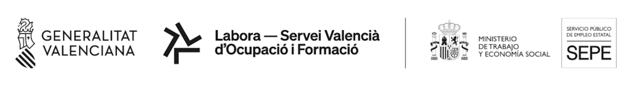Generalitat Valenciana, Labora, Ministerio de Trabajo y Economía Social y SEPE