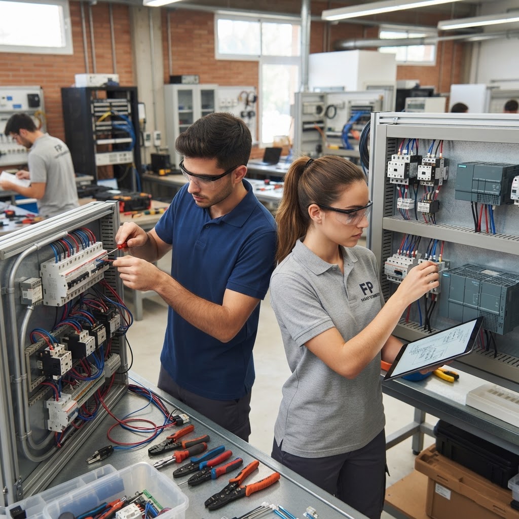 Curso de OPERACIONES AUXILIARES DE MONTAJE DE INSTALACIONES ELECTROTÉCNICAS Y DE TELECOMUNICACIONES EN EDIFICIOS - Formación profesional en ALCOI - Grado C oficial