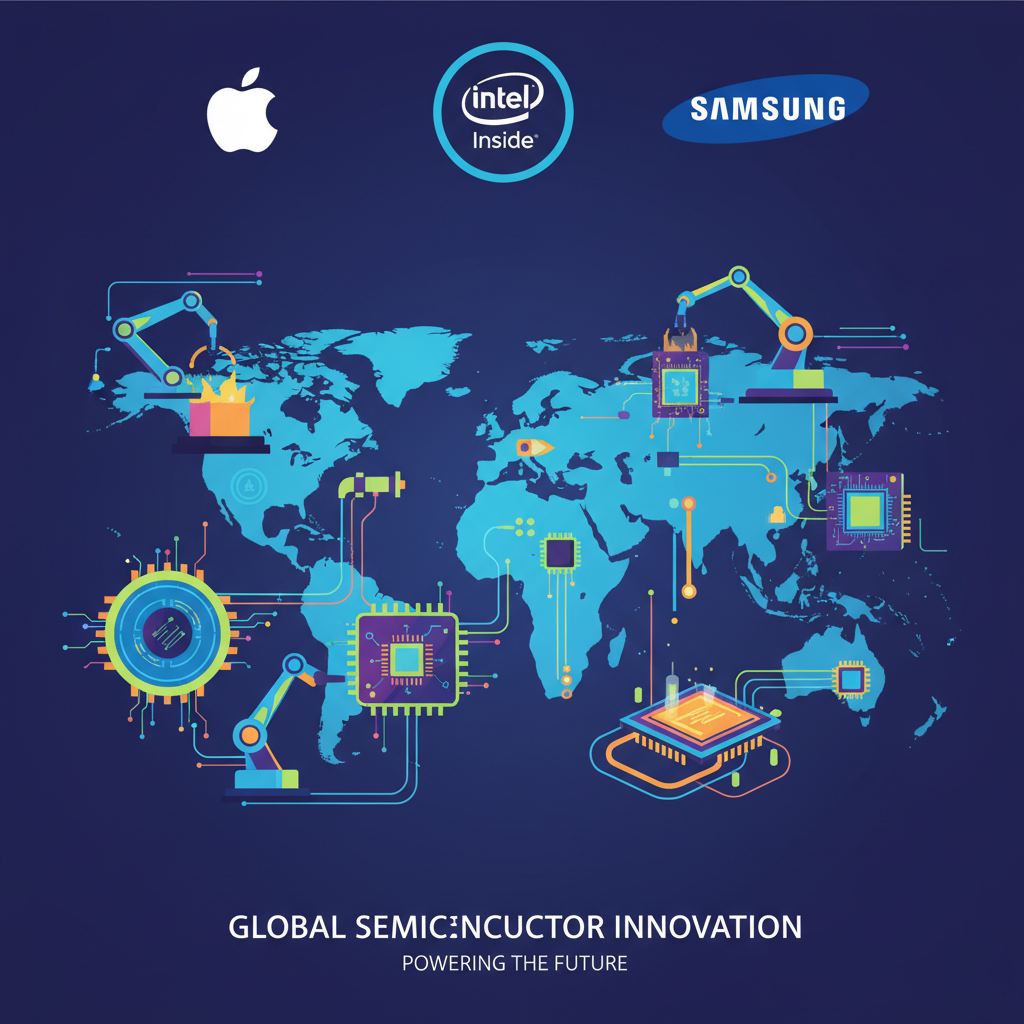 Apple、TSMC脱却へIntel・Samsung電子と米国チップ生産協議 半導体地政学に転機