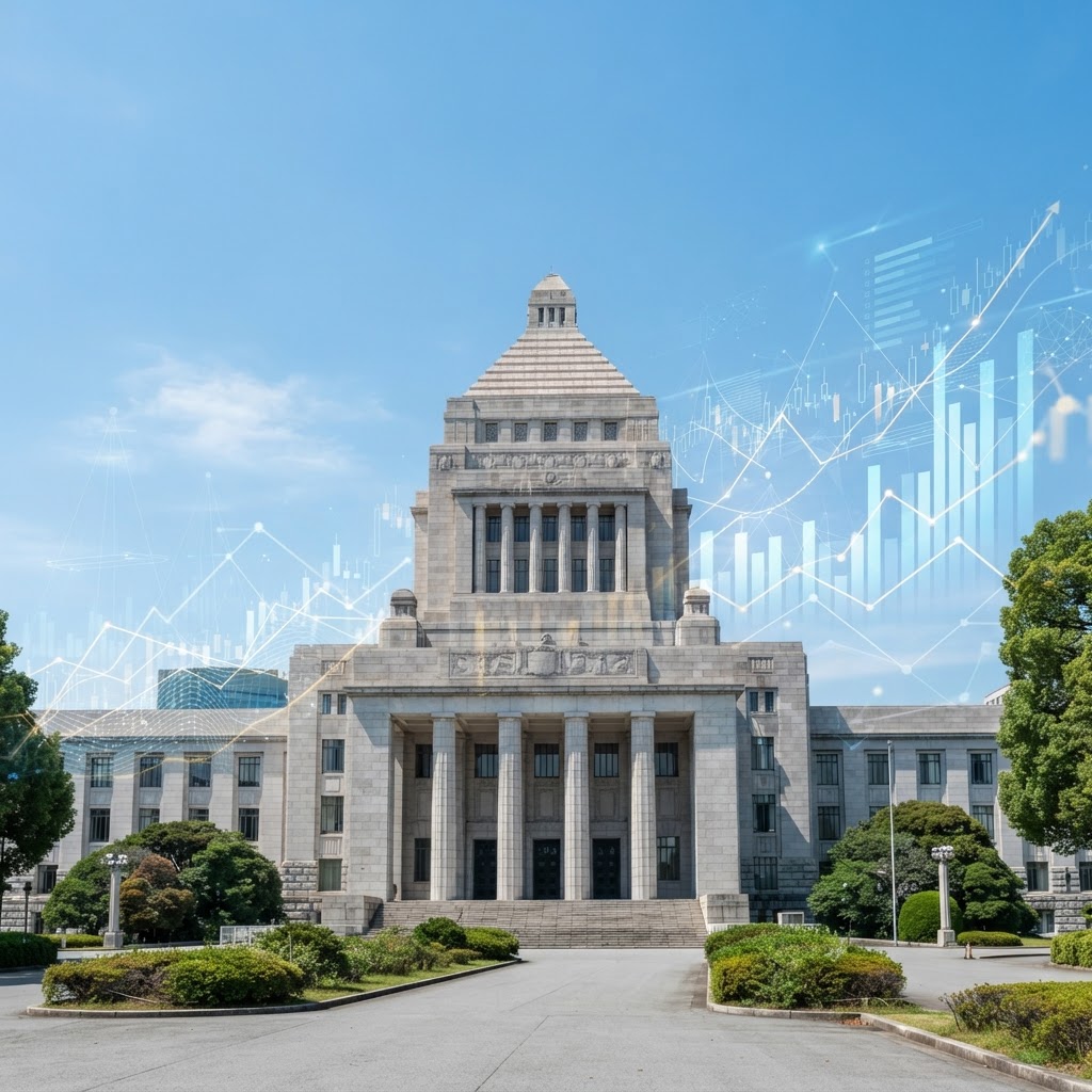 2027年度概算要求は補正込みで比較を、経済財政政策担当相が投資家に予防線