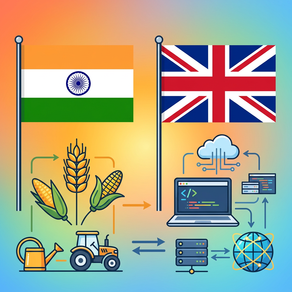 インド・英国の自由貿易協定、5月第2週にも正式発効へ・農業・製薬・ITサービスが焦点