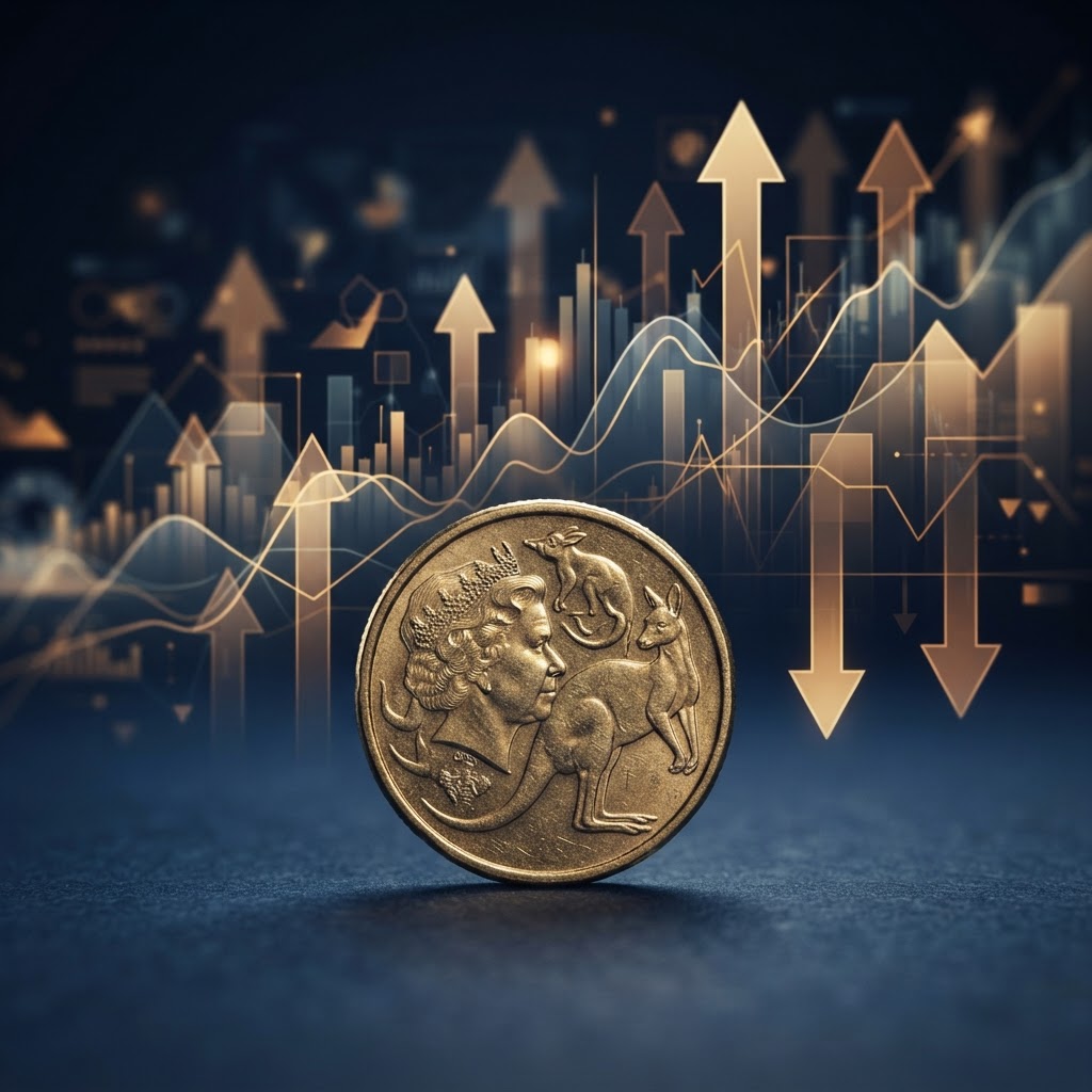 オーストラリアの物価上昇率が3.8%に鈍化、利上げ観測が後退し豪ドル安