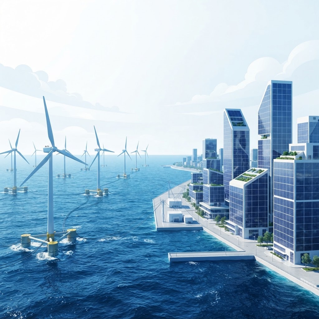 東京都が離島の浮体式洋上風力を推進　ペロブスカイト太陽電池と両輪でエネルギー構造を再設計