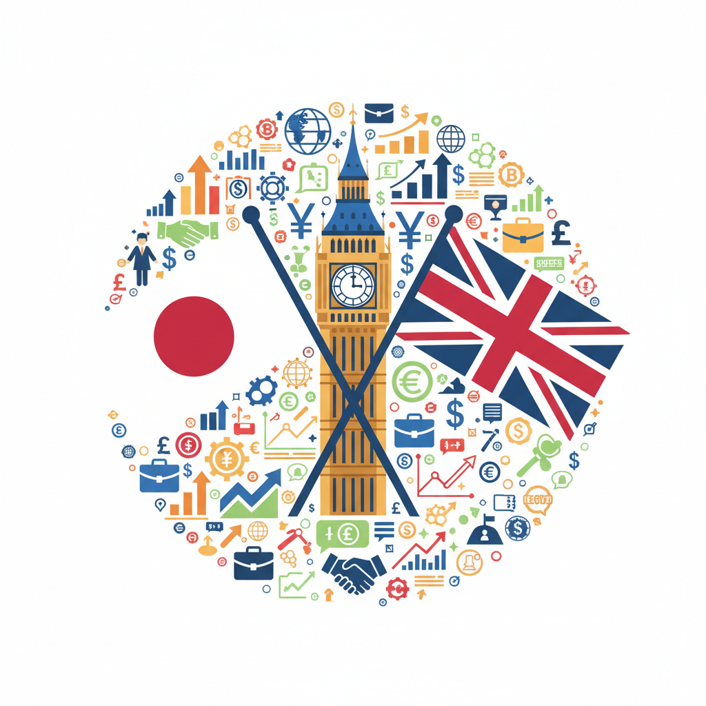 日本とイギリスが180億ポンドの投資協定で合意