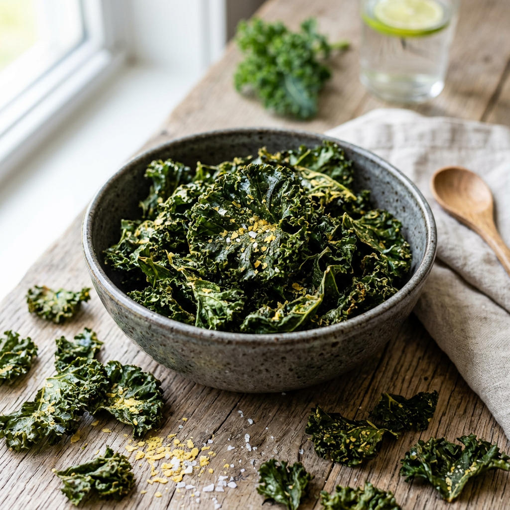 Chips de Kale Croustillantes