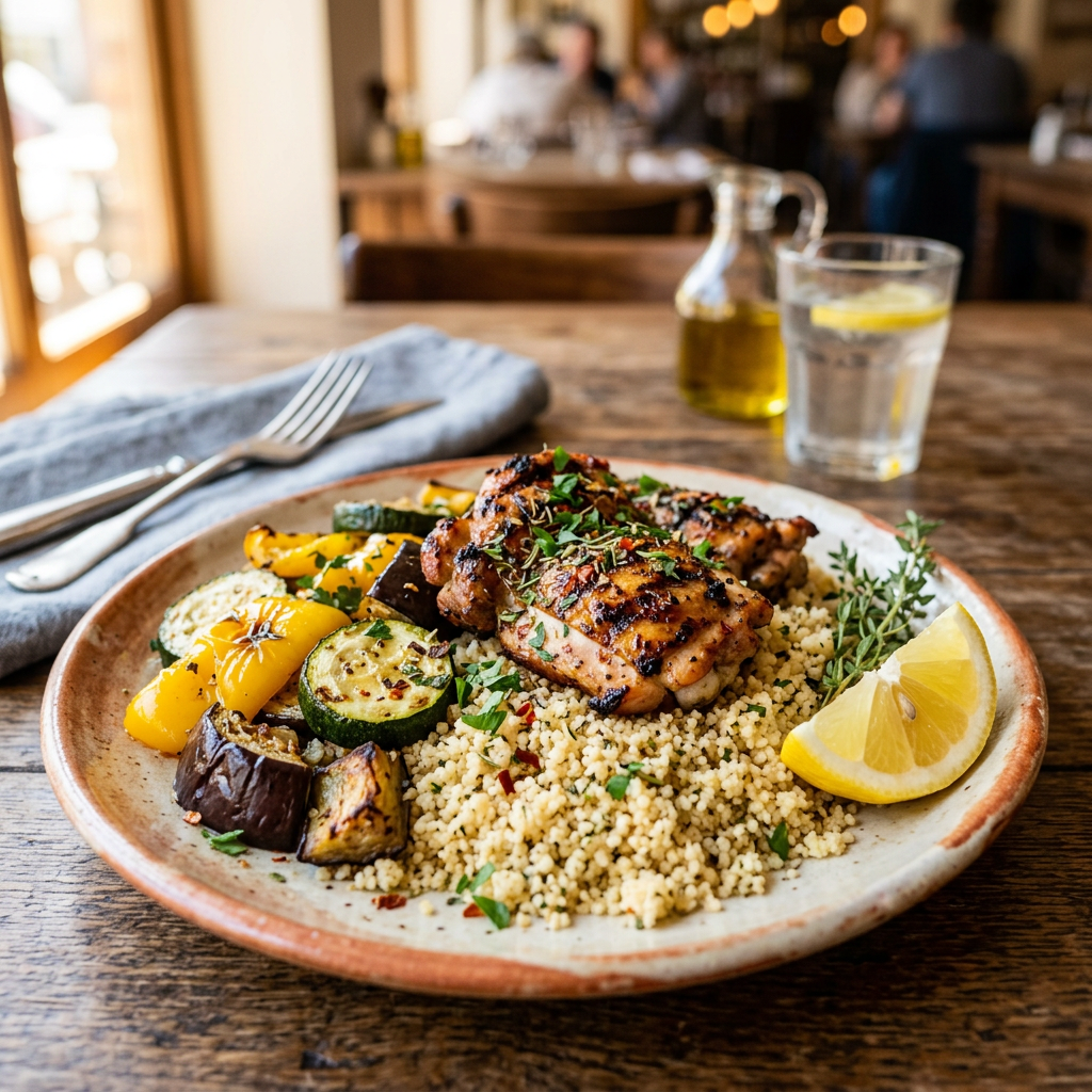 Couscous Poulet & Légumes Grillés