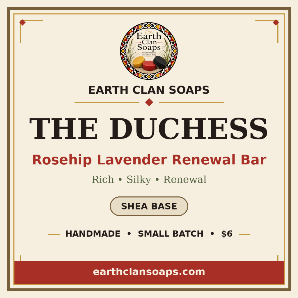 Rosehip Lavender Renewal Bar — Shea