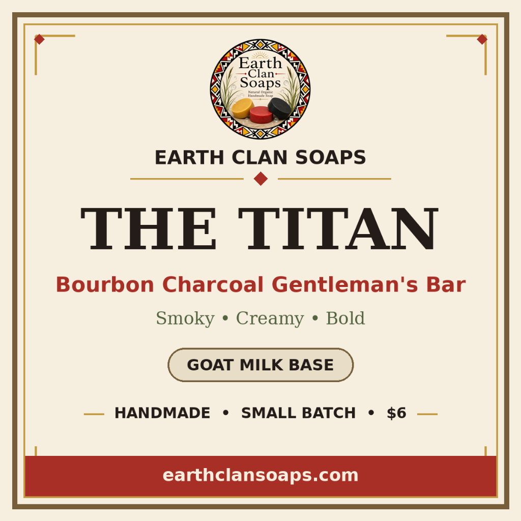 Bourbon Charcoal Gentleman's Bar — Goat Milk