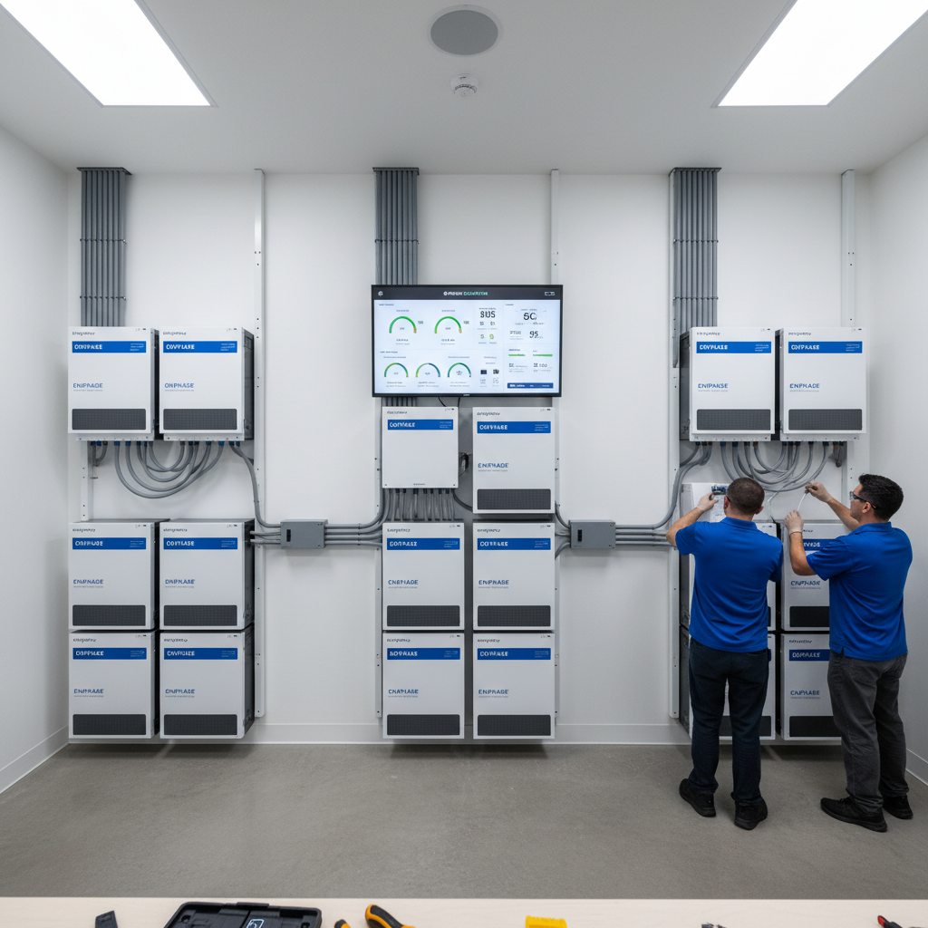 Multiple battery systems installed