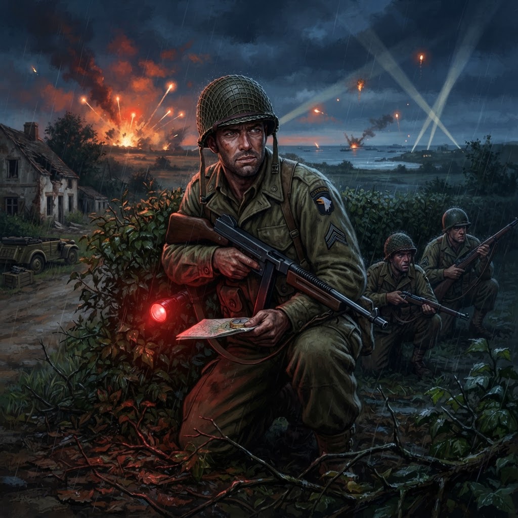 D-Day: The Longest Night — cover illustration