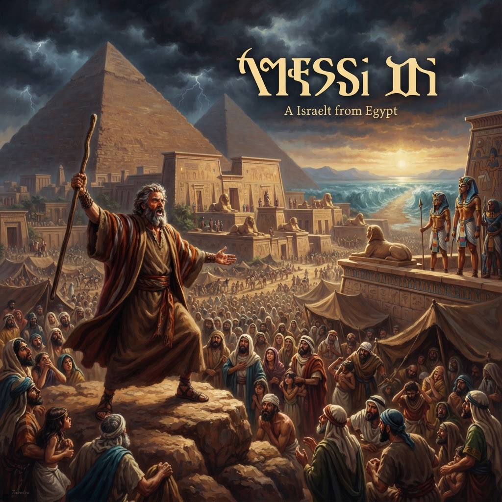 Moses and the Exodus — cover illustration