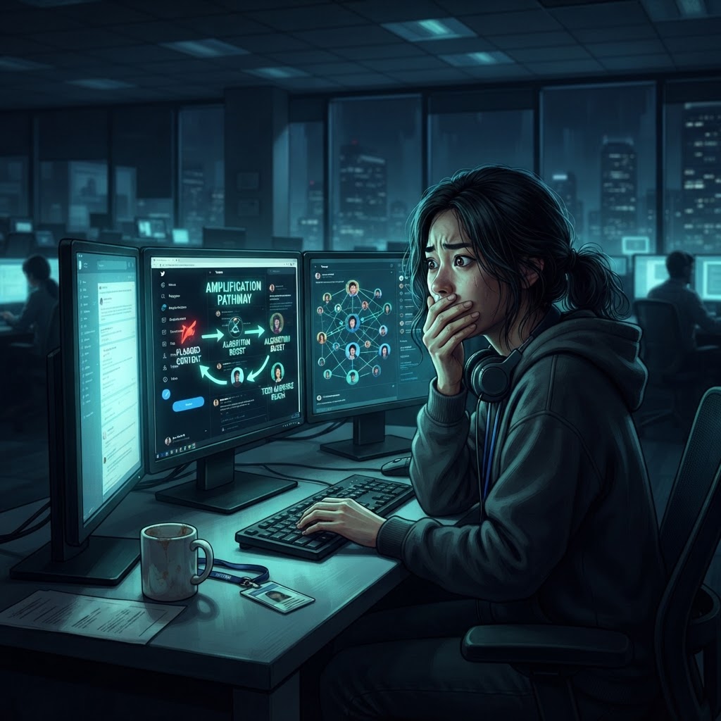 Midnight in the Algorithm — cover illustration