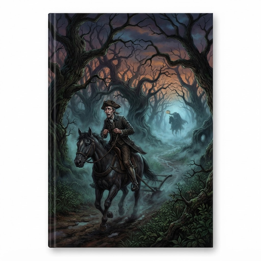 The Legend of Sleepy Hollow — cover illustration