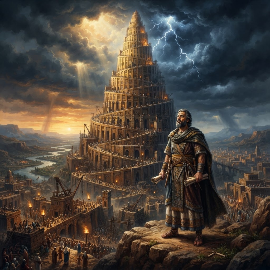 The Tower of Babel — cover illustration