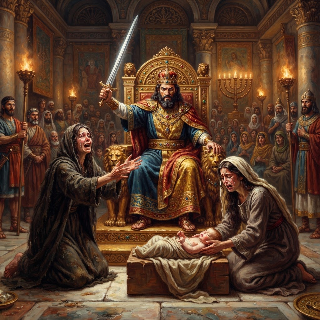 King Solomon's Wisdom — cover illustration