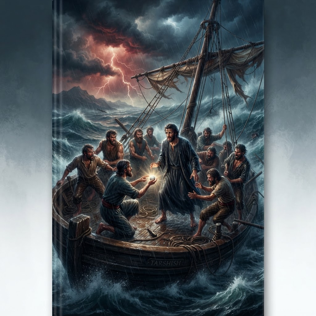 Jonah and the Storm — cover illustration