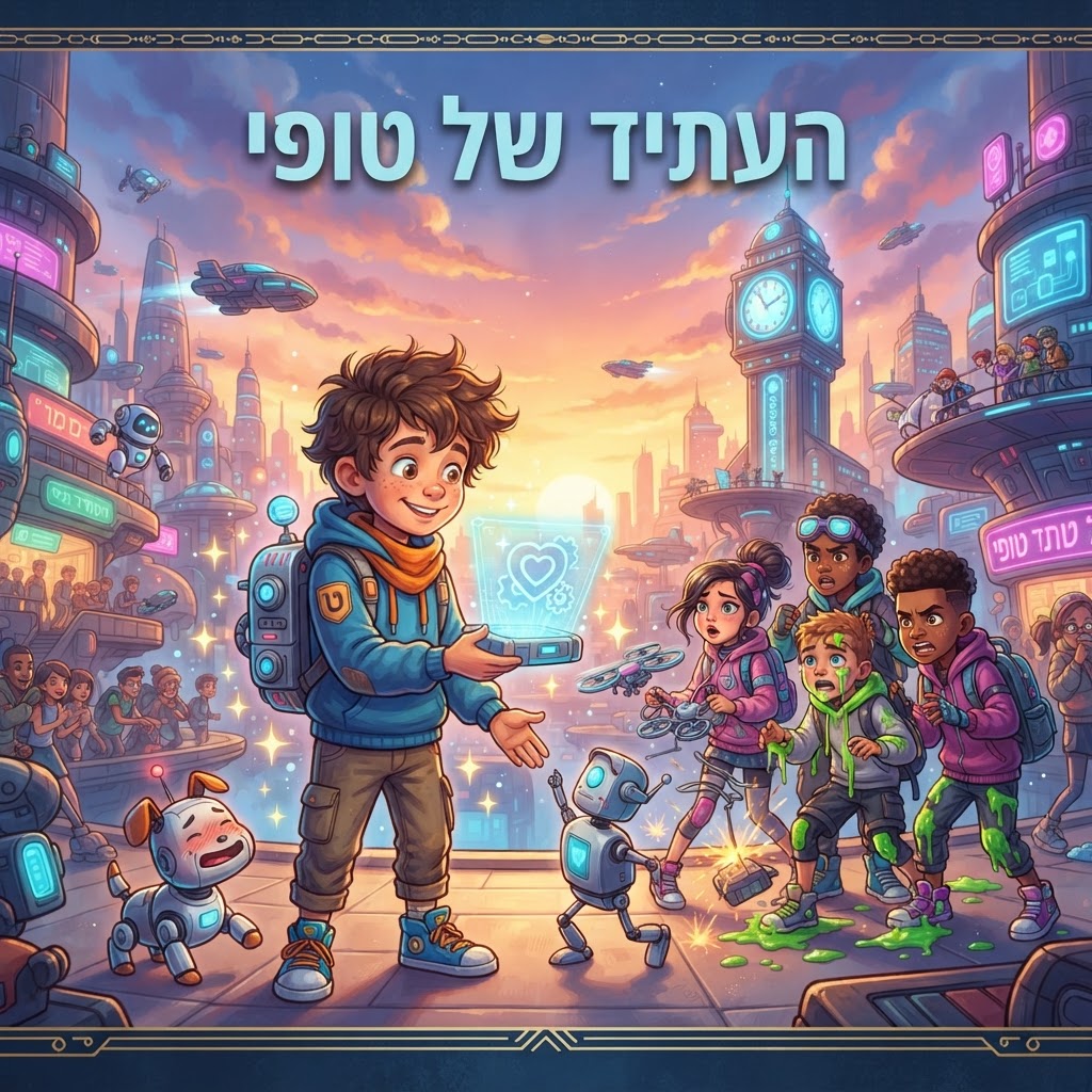 העתיד של טופי — cover illustration