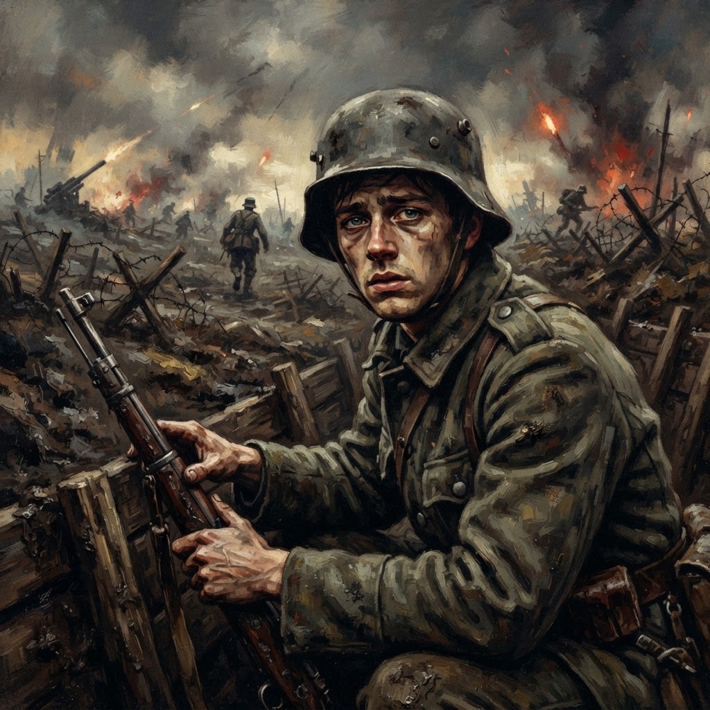 All Quiet on the Western Front — cover illustration