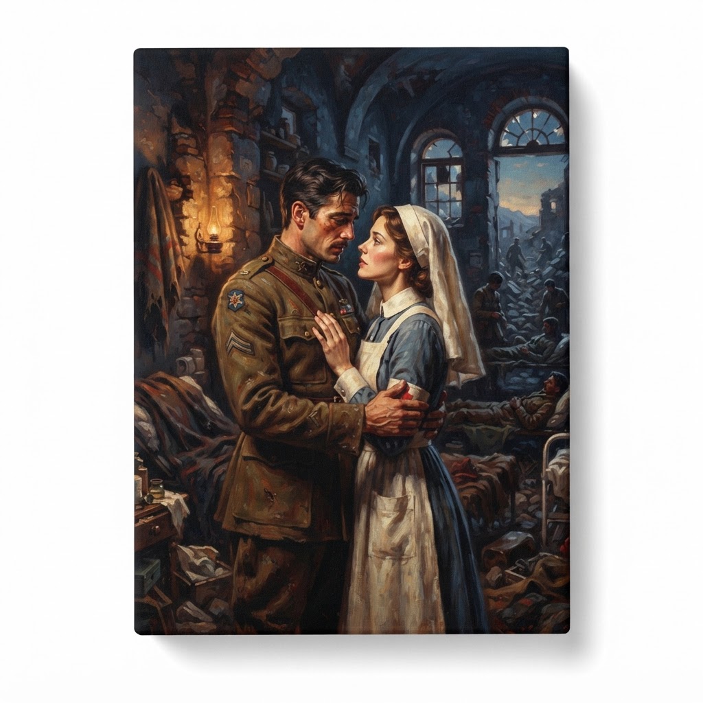 A Farewell to Arms — cover illustration