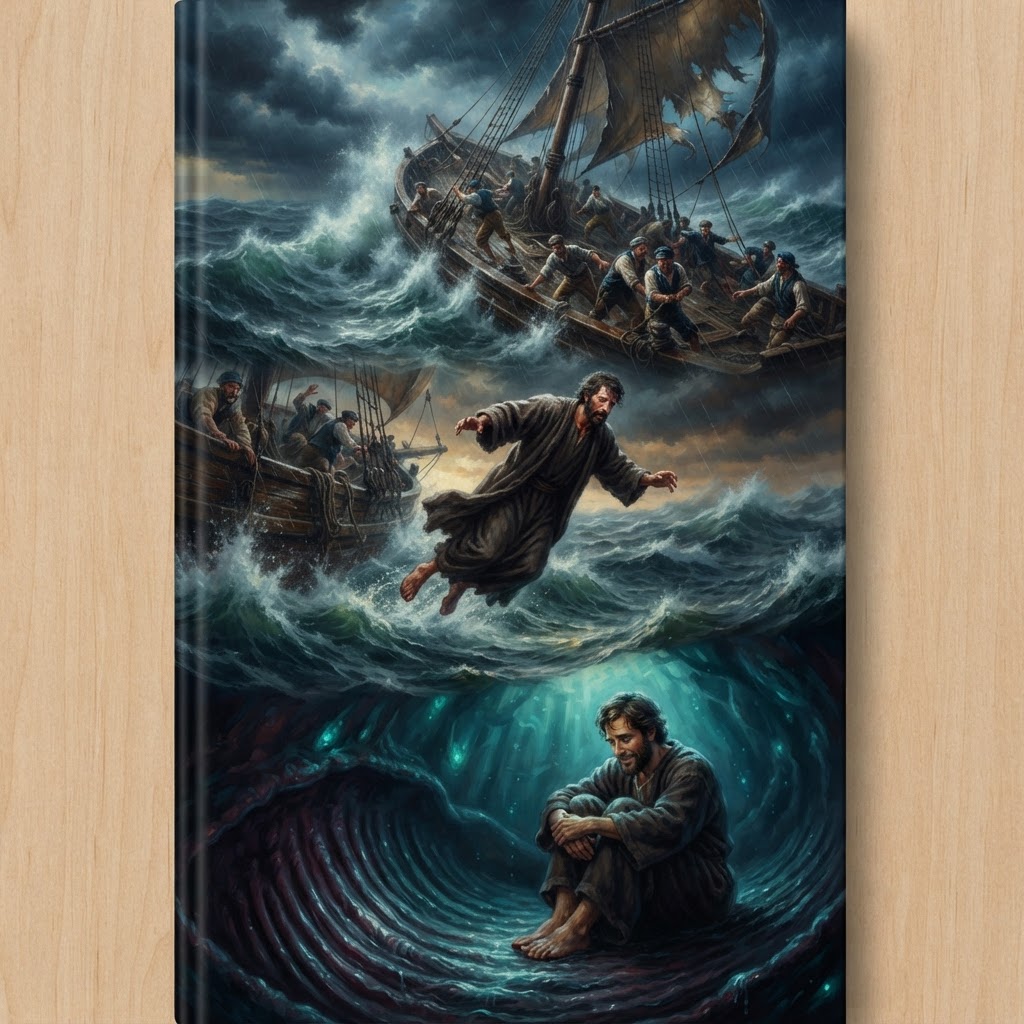 Jonah and the Whale — cover illustration