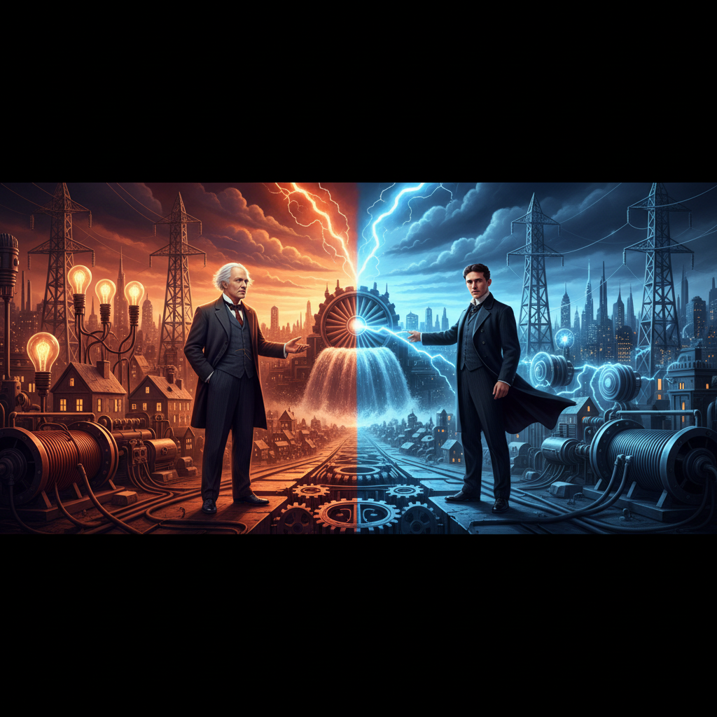 The Invention of Electricity — cover illustration