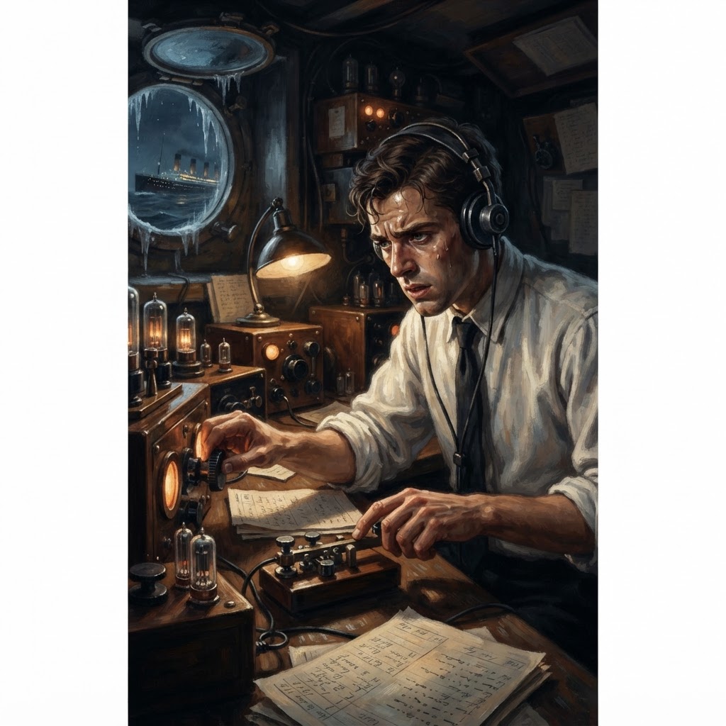 Titanic: The Last Hour — cover illustration