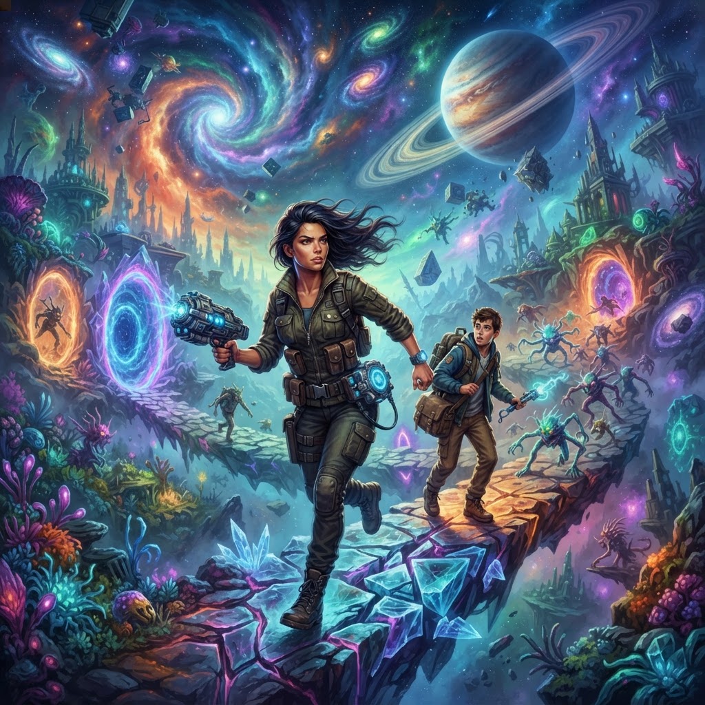 The Quantum Conundrum — cover illustration