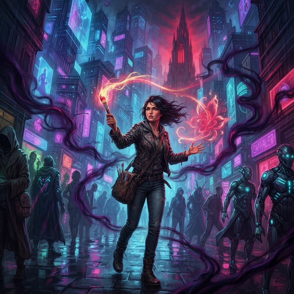 The Crimson Bloom — cover illustration