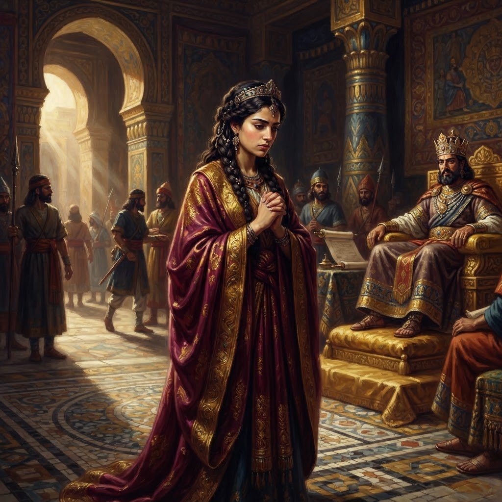 Esther: Queen for Such a Time — cover illustration