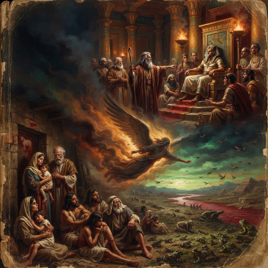 The Ten Plagues of Egypt — cover illustration