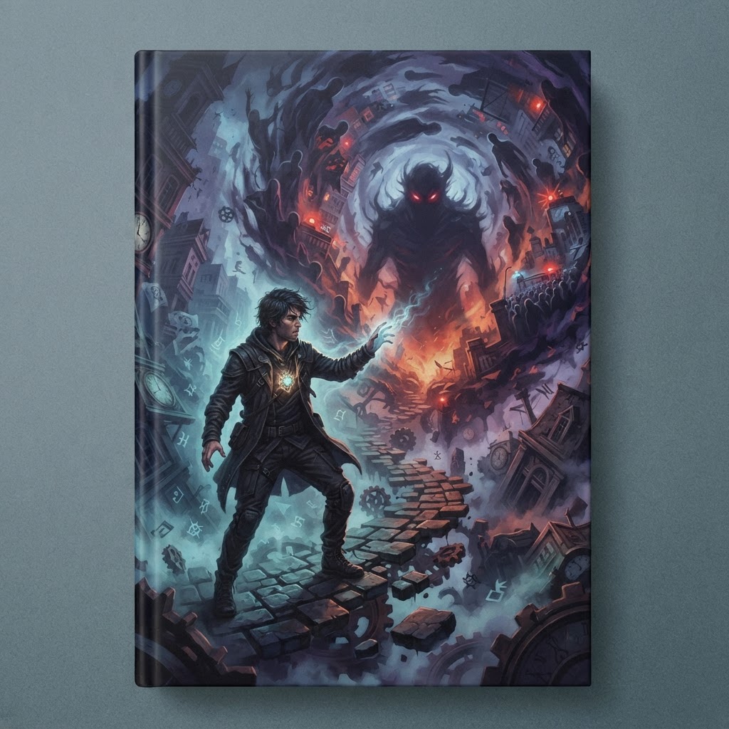 The Watcher Between Worlds — cover illustration