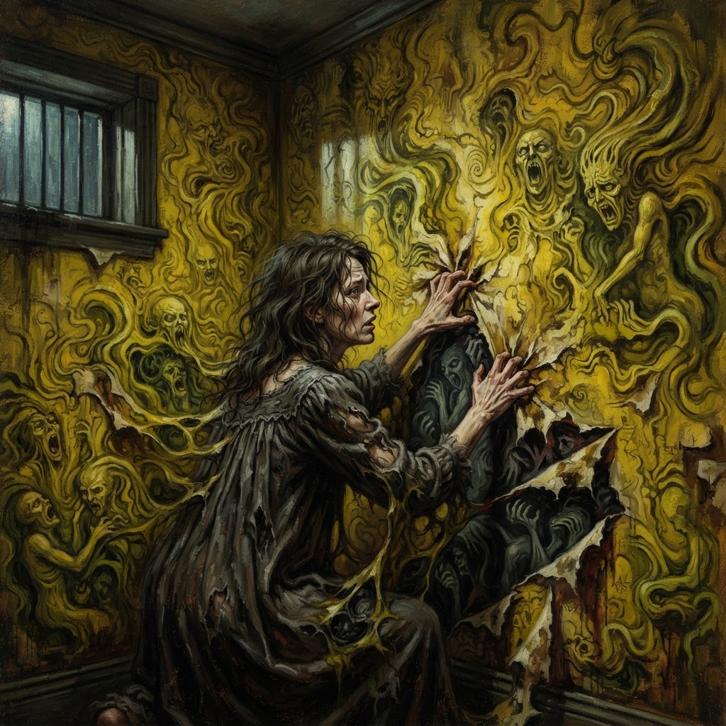 The Yellow Wallpaper — cover illustration