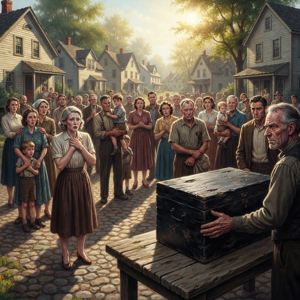 The Lottery — cover illustration