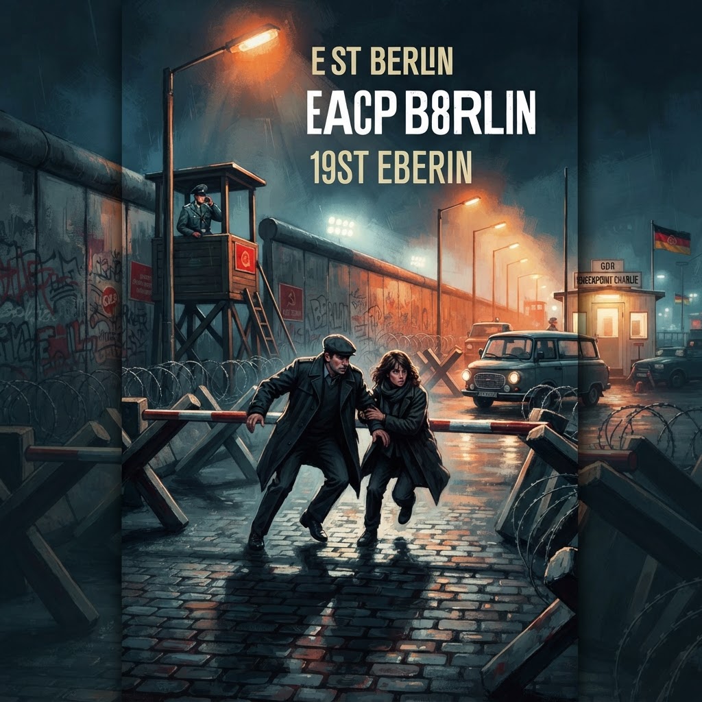 Berlin Wall Escape — cover illustration
