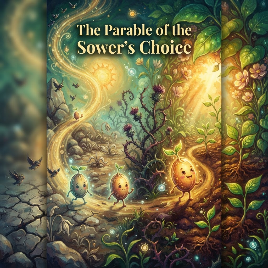The Parable of the Sower's Choice — cover illustration