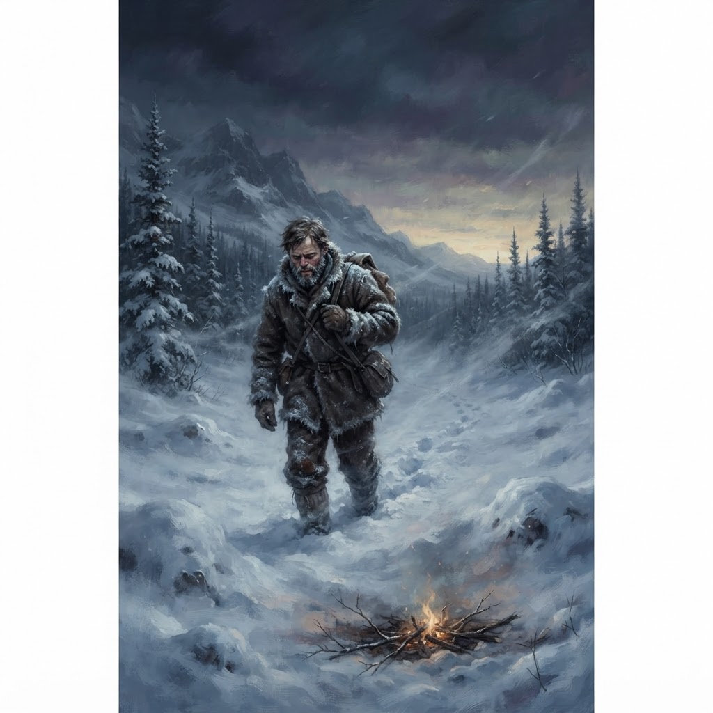 To Build a Fire — cover illustration