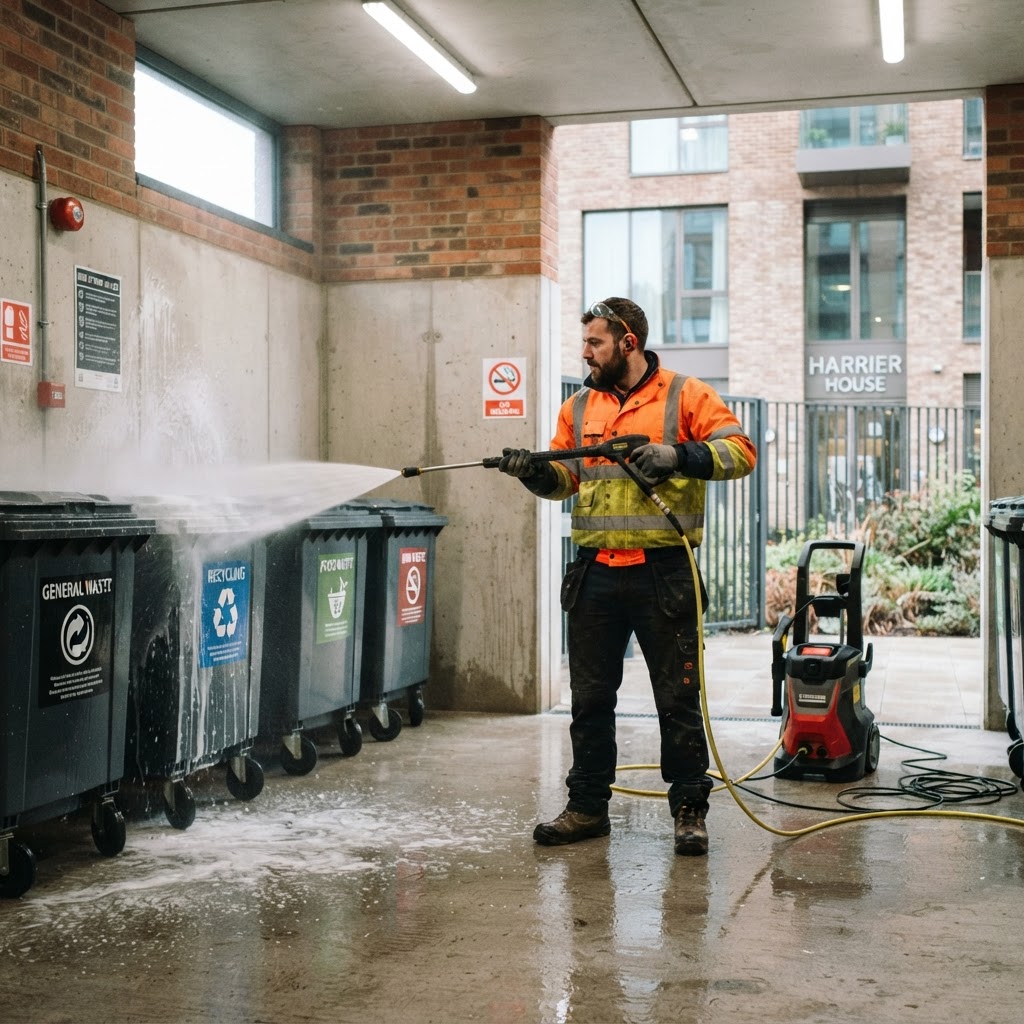 Bin Store Cleaning for London Blocks of Flats: A Guide - Let Us Clean 4u London