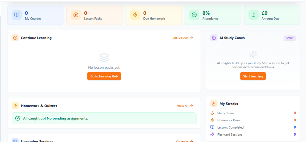 Student Dashboard