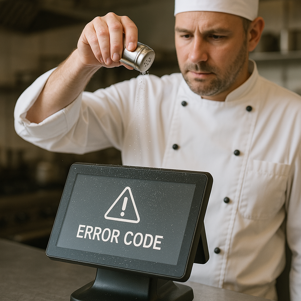 Restaurant POS terminal
