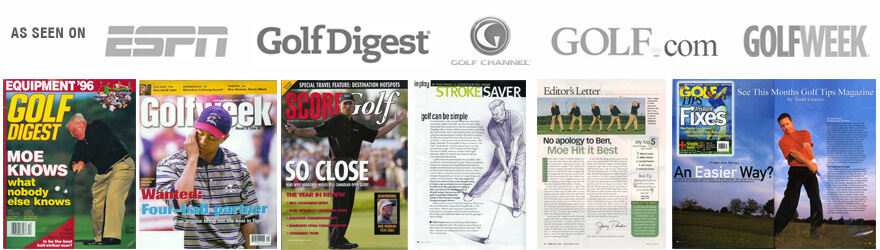 As seen on ESPN, Golf Digest, Golf Channel, GOLF.com, Golfweek