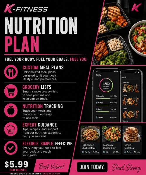 K-Fitness Nutrition Plan