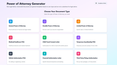 LegalLife OS template preview