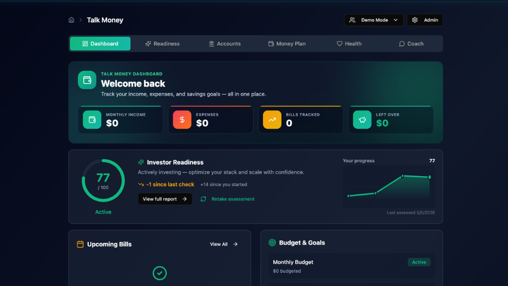 Talk Money screenshot