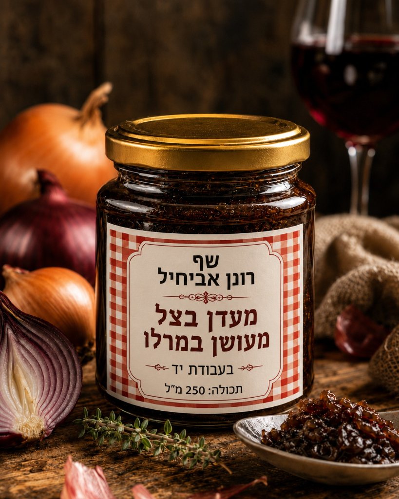 מעדן בצל מקורמל