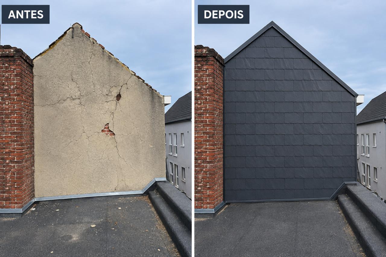 Rénovation de façade extérieure