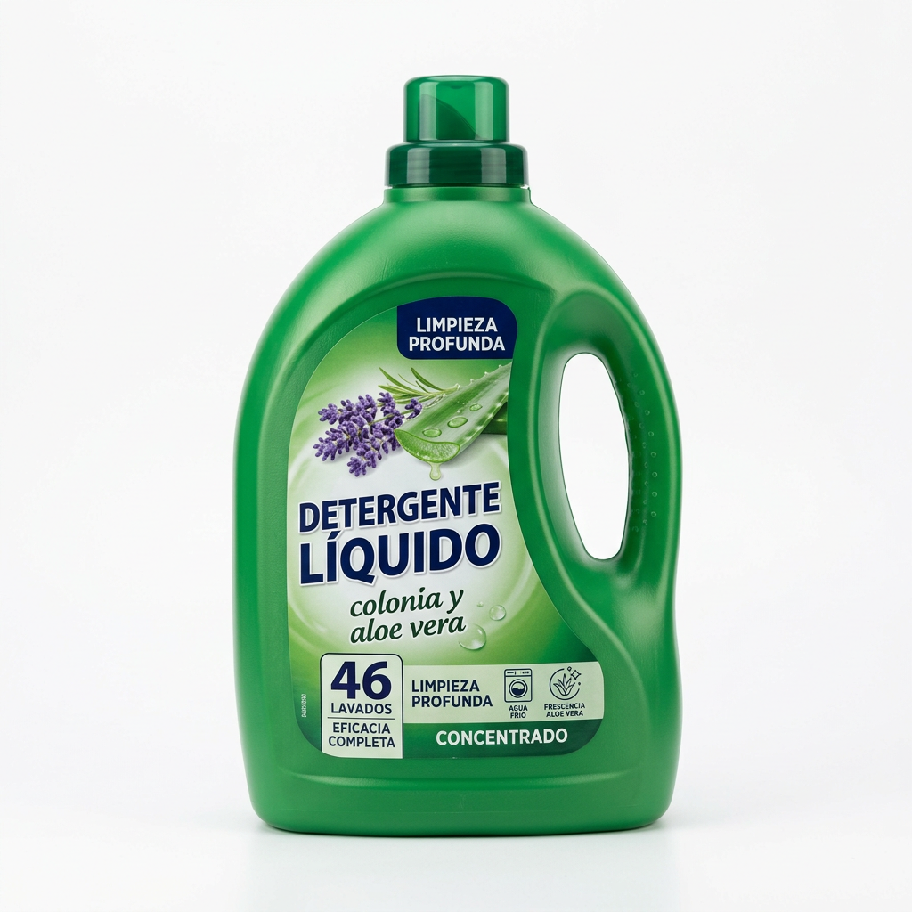 Detergente liquido colonia / Aloe vera