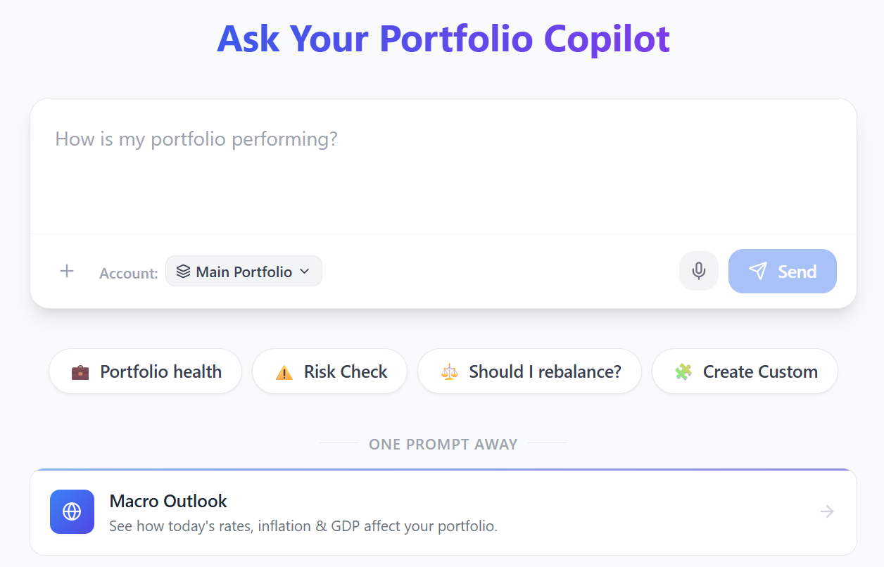 Ask Your Portfolio Copilot