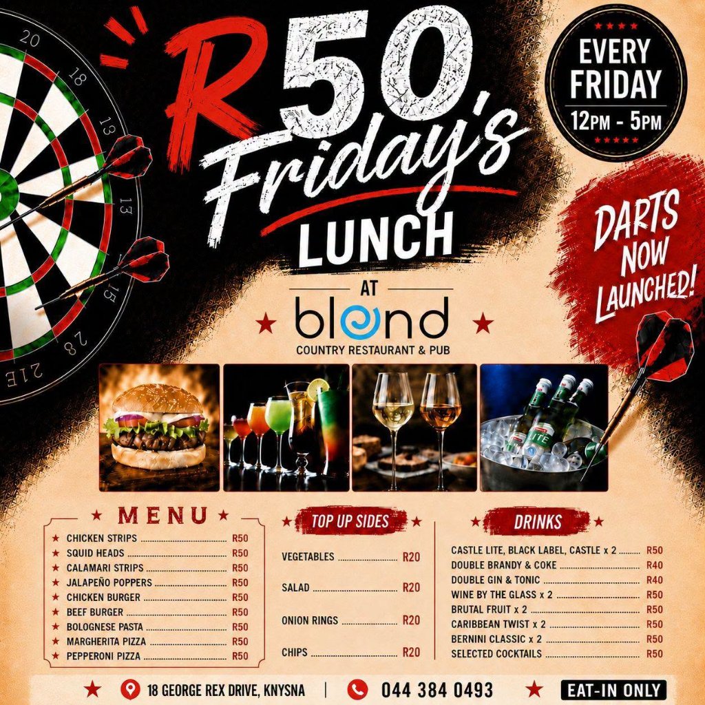 R50 Friday's Lunch at Blend