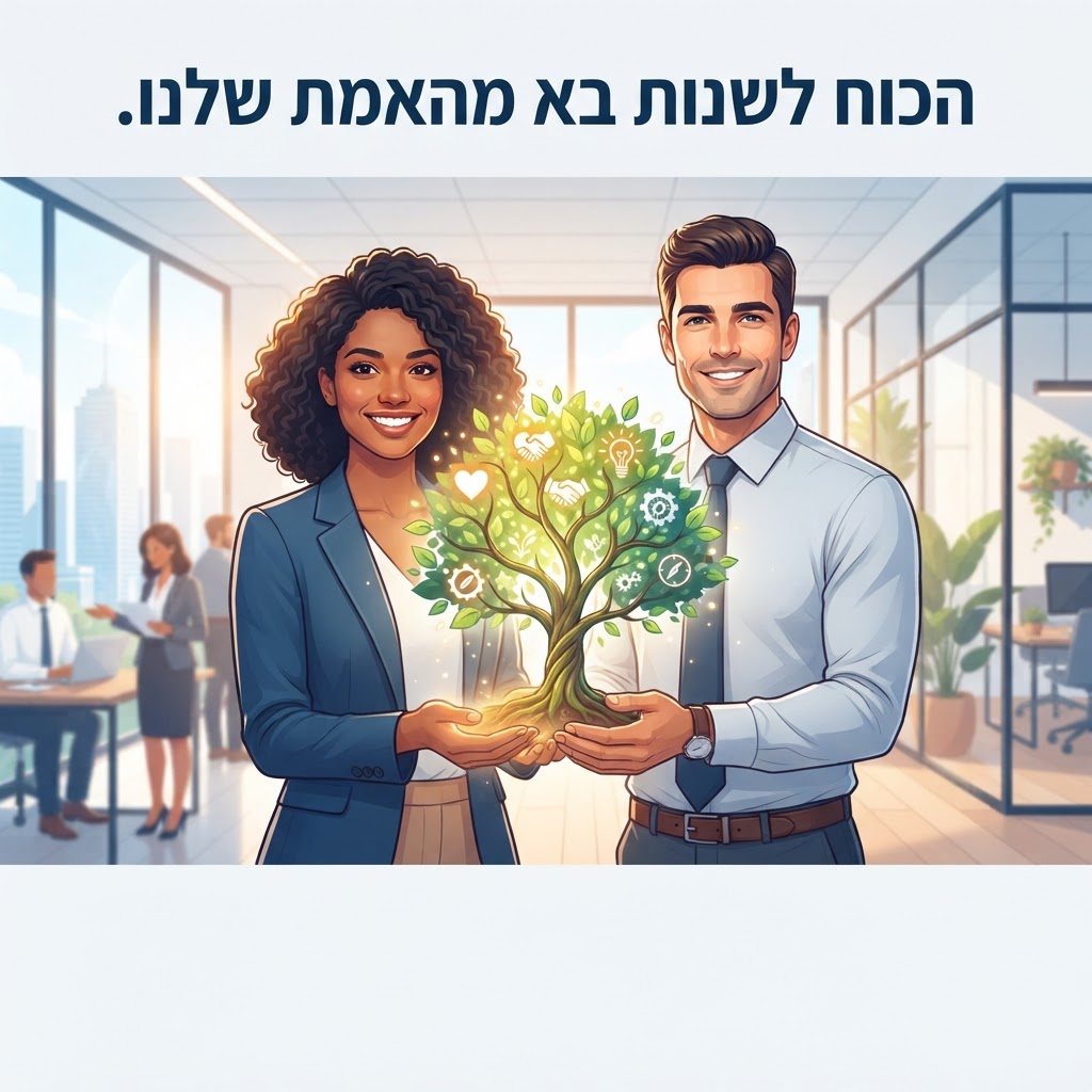 הכוח לשנות בא מהאמת שלנו.