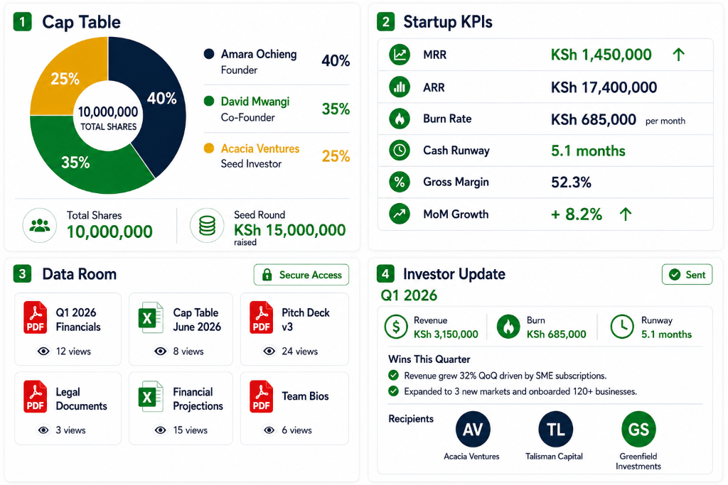 Investor Relations Illustration
